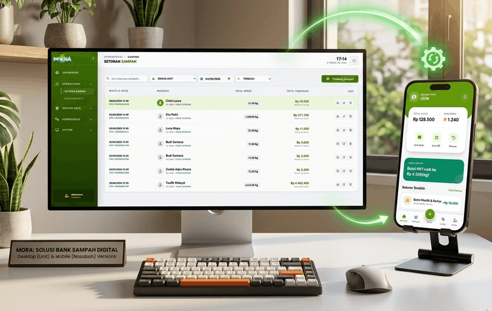 MORA: Bank Sampah Digital